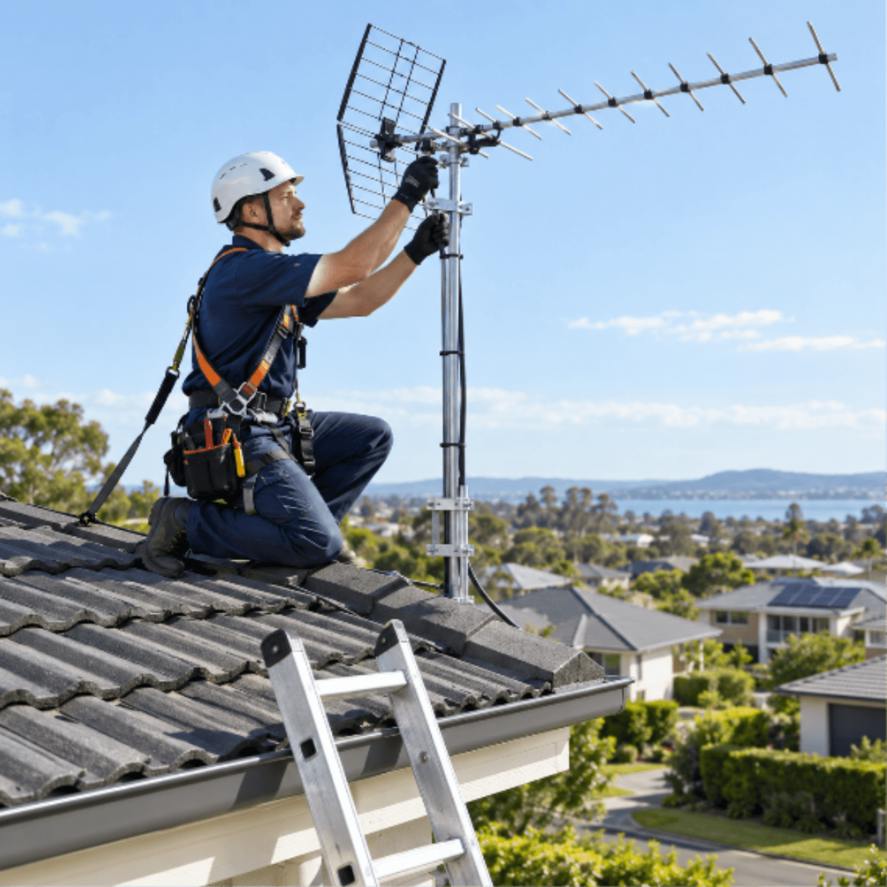 Digital antenna installation